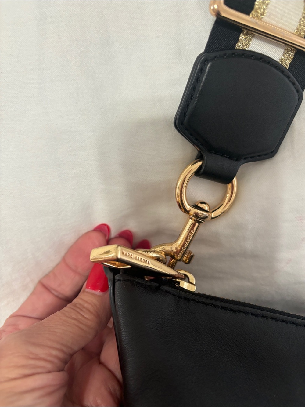 Marc Jacob’s black crossbody bag